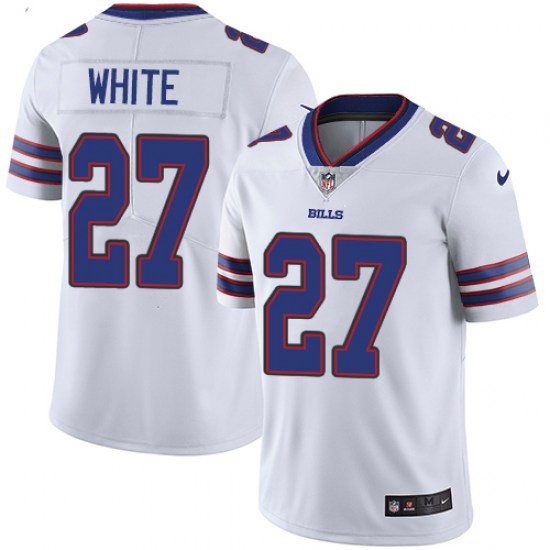 Men's Buffalo Bills #27 Tre'Davious White White Vapor Untouchable Limited Stitched NFL Jersey